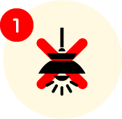 電気がつかない